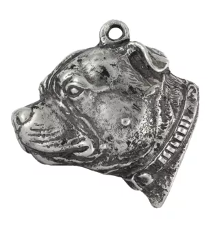 Staffordshire Bull Terrier, Staffie III - Pendentif chien argenté, décoration de sac à main, pendentif sac à dos par la marque Art-Dog