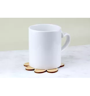 Schwedischer Vallhund, Västgötaspets, Westgotenspitz - Tasse Untersetzer, graviert Untersetzer mit Hund, Geschenk für Hundeliebhaber von Art-Dog Marke