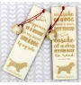 Sussex Spaniel - Lesezeichen mit Hund, personalisiertes Lesezeichen, Hundeaccessoire für Leser der Marke Art-Dog
