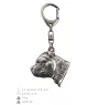 Staffordshire Bull Terrier, Staffordshire Bullterrier II - Versilberter Schlüsselanhänger mit Hund in einer Geschenkbox, Handtaschenschmuck, Rucksackanhänger der Marke Art-Dog