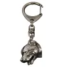 Staffordshire Bull Terrier, Staffordshire Bullterrier - Versilberter Schlüsselanhänger mit Hund in einer Geschenkbox, Handtaschenschmuck, Rucksackanhänger der Marke Art-Dog