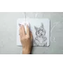 Vallhund suédois, Spitz des Wisigoths, Spitz des Visigoths - tapis de souris personnalisé avec impression, tapis de souris personnalisé avec chien, accessoire unique pour employé de bureau de la marqu