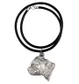 Staffordshire Bull Terrier, Staffordshire Bullterrier II - Halskette mit Hund, versilberter Anhänger für Hundefans, einzigartiger Schmuck der Marke Art-Dog