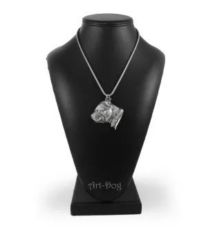 Staffordshire Bull Terrier, Staffie II - Collier pour chien, bijoux uniques pour les fans de chiens, pendentif vipère unique de la marque Art-Dog