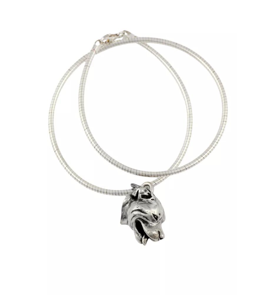 Staffordshire Bull Terrier, Staffie - Collier pour chien, bijoux uniques pour les fans de chiens, pendentif vipère unique de la marque Art-Dog