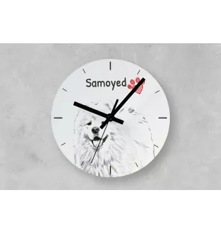 Szwedzki Vallhund zegar ze zdjęciem psa Art-Dog