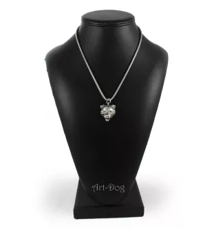 Staffordshire Bull Terrier, Staffordshire Bullterrier - Hundehalsband, einzigartiger Schmuck für den Hundefan, einzigartiger Kreuzotter-Anhänger der Marke Art-Dog
