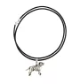 Staffordshire Bull Terrier, Staffie II - Collier pour chien, pendentif plaqué argent pour l'amoureux des chiens, bijoux subtils par Art-Dog