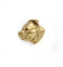 Staffordshire Bull Terrier, Staffy - Dog brooch in decorative box, elegant gold-plated pin, Art-Dog brand jacket pin