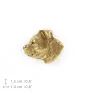 Staffordshire Bull Terrier pin pozłocony w pudełku Art-Dog