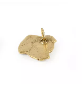 Staffordshire Bull Terrier, Staffordshire Bullterrier - Hundebrosche in dekorativer Box, elegante vergoldete Anstecknadel, Jackenbrosche der Marke Art-Dog