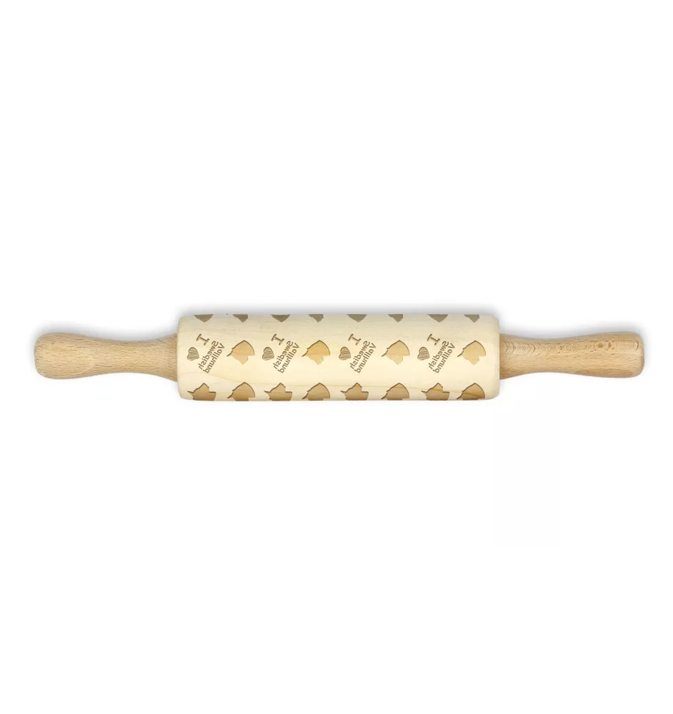 Szwedzki Vallhund wałek z głową psa mały Art-Dog