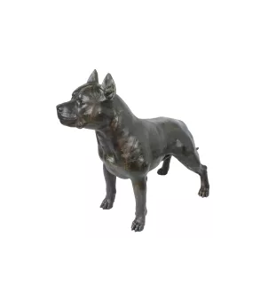 Staffordshire Bull Terrier, Staffordshire Bullterrier I - Lebensgroße Hundestatue, Figur im Maßstab 1:1, Statue für den Garten von Art-Dog