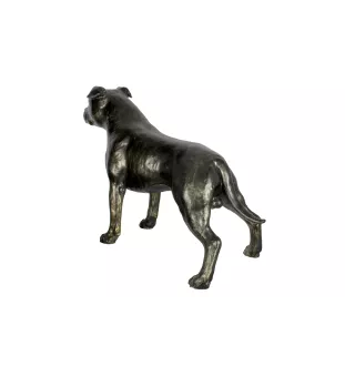 Staffordshire Bull Terrier, Staffordshire Bullterrier II - Lebensgroße Hundestatue, Figur im Maßstab 1:1, Statue für den Garten von Art-Dog