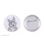Schwedischer Vallhund, Västgötaspets, Westgotenspitz - Anstecknadel mit Ihrem Hund, fügen Sie Ihr eigenes Foto hinzu, Marke Art-Dog