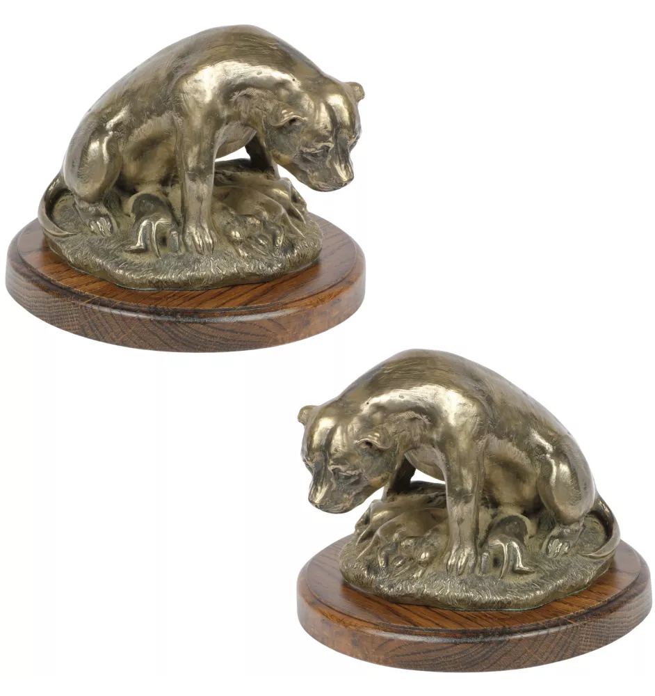 Staffordshire Bull Terrier, Staffy I - dog statue, figurine for office, trophy for dog show by Art-Dog brand