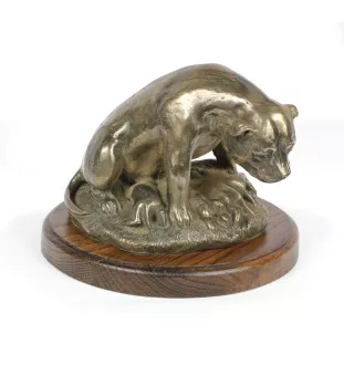 Staffordshire Bull Terrier, Staffie I - statue de chien, figurine pour bureau, trophée pour exposition canine par la marque Art-Dog