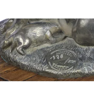 Staffordshire Bull Terrier, Staffy I - dog statue, figurine for office, trophy for dog show by Art-Dog brand