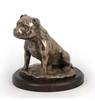Staffordshire Bull Terrier, Staffordshire Bullterrier II - Hundestatue, Figur für Büro, Trophäe für Hundeausstellung von Art-Dog brand