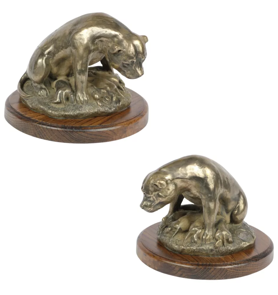 Staffordshire Bull Terrier, Staffordshire Bullterrier III - Hundestatue, Figur für Büro, Trophäe für Hundeausstellung von Art-Dog brand