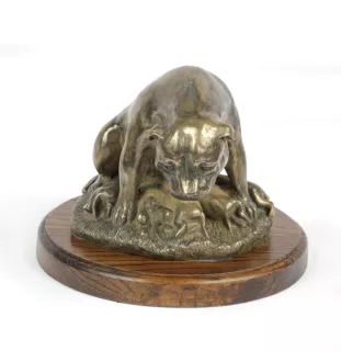 Staffordshire Bull Terrier, Staffie III - statue de chien, figurine pour bureau, trophée pour exposition canine par la marque Art-Dog