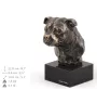 Staffordshire Bull Terrier głowa na kamieniu Art-Dog