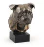 Staffordshire Bull Terrier głowa na kamieniu Art-Dog