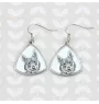 Swedish Vallhund, Swedish Cattle Dog, Swedish Shepherd - dog earrings, hanging earrings with a picture, personalized jewelry with Art-Dog brand print