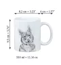 Vallhund suédois, Spitz des Wisigoths, Spitz des Visigoths - tasse avec chien, tasse avec photo, cadeau personnalisé de la marque Art-Dog
