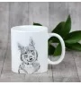 Schwedischer Vallhund, Västgötaspets, Westgotenspitz - Tasse mit Hund, Tasse mit Bild, personalisiertes Geschenk der Marke Art-Dog