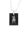 Swedish Vallhund, Swedish Cattle Dog, Swedish Shepherd - Crystal pendant with dog, silver necklace with photo, personalised pendant by Art-Dog brand