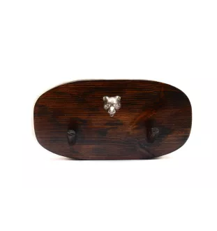 Staffordshire Bull Terrier, Staffy II - accessory rack, dog medal rack, key hooks by Art-Dog