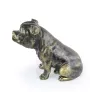 Staffordshire Bull Terrier, Staffy - dog statue, sitting dog for desk, decoration for the living room of a dog lover by Art-Dog