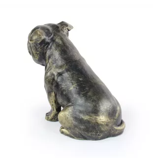 Staffordshire Bull Terrier, Staffie - statue de chien, chien assis pour bureau, décoration pour le salon d'un amoureux des chiens par Art-Dog