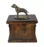 Staffordshire Bull Terrier, Staffie III - une urne pour les cendres d'un chien, une urne avec une statuette, une urne élégante de style classique de la marque Art-Dog