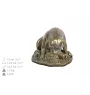 Staffordshire Bull Terrier, Staffy I - urn for the ashes of a dog, urn with a statuette, elegant urn in the classic style of the Art-Dog brand