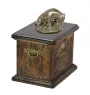 Staffordshire Bull Terrier, Staffie II - urne pour les cendres de chien, urne avec une statuette, urne personnalisée pour les cendres de chien de la marque Art-Dog