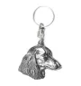 Dachshund Wire-haired, Wiener dog, Badger dog - Silver-plated dog pendant, handbag decoration, backpack pendant by Art-Dog brand