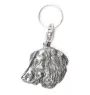 Dachshund Wire-haired, Wiener dog, Badger dog IV - Silver-plated dog pendant, handbag decoration, backpack pendant by Art-Dog brand