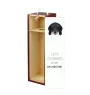 Teckel Wirehaired - geometric box with a picture and inscription for wine by Art-Dog