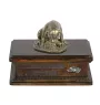 Staffordshire Bull Terrier, Staffordshire Bullterrier VI urne in Hundeasche, personalisierte Urne mit Statue, Holzurne mit Hund von Art-Dog