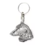 Teckel à poil dur, Chien-saucisse - Pendentif argenté avec un chien dans une boîte décorative, décoration de sac à main, pendentif de sac à dos par la marque Art-Dog