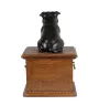 Staffordshire Bull Terrier, Staffie urne pour les cendres du chien, urne en bois avec la silhouette d'un chien, urne classique pour les cendres de chien de la marque Art-Dog