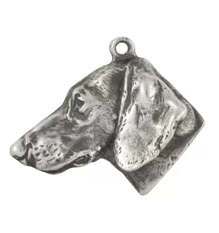 Dachshund Rauhhaar, Dackel, Teckel I - Hundehalsband, einzigartiger Schmuck für den Hundefan, einzigartiger Kreuzotter-Anhänger der Marke Art-Dog
