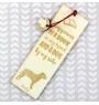 Staffordshire Bull Terrier, Staffy - dog bookmark, personalized bookmark, dog gadget for Art-Dog brand readers