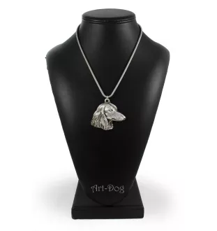 Dachshund Wire-haired, Wiener dog, Badger dog - Dog necklace, unique jewellery for the dog fan, unique adder pendant by Art-Dog brand