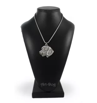Dachshund Wire-haired, Wiener dog, Badger dog III - Dog necklace, unique jewellery for the dog fan, unique adder pendant by Art-Dog brand