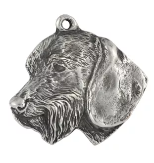 Dachshund Rauhhaar, Dackel, Teckel III - Hundehalsband, einzigartiger Schmuck für den Hundefan, einzigartiger Kreuzotter-Anhänger der Marke Art-Dog