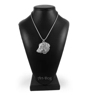 Dachshund Wire-haired, Wiener dog, Badger dog IV - Dog necklace, unique jewellery for the dog fan, unique adder pendant by Art-Dog brand