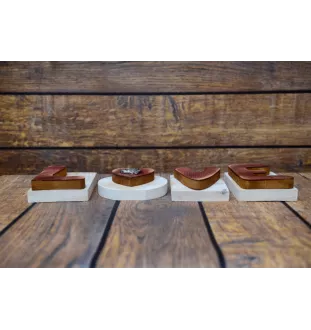 Staffordshire Bull Terrier, Staffy III - wooden LOVE sign, interior decoration with a dog, charming ornament for the shelf by Art-Dog brand